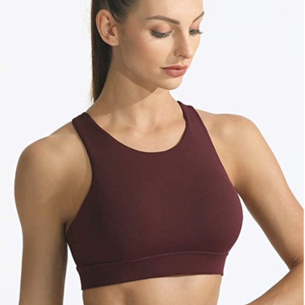 NWT FITTIN High Neck Sports Bra